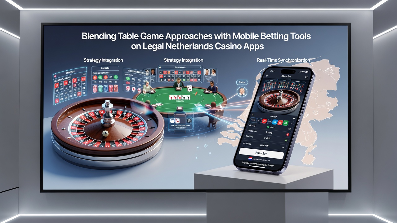 Gebruikersinterface met geïntegreerde tafelspellen en mobiele betting opties op Nederlandse casino apps