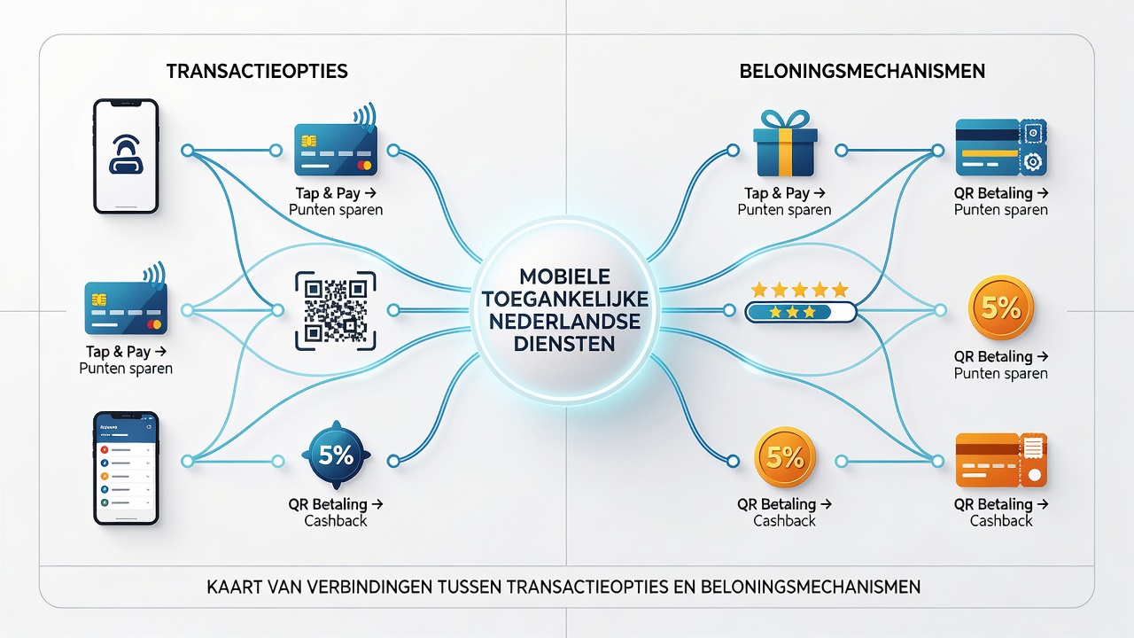 Mobiele interface met gekoppelde betalingen en beloningen in Nederlandse casino apps