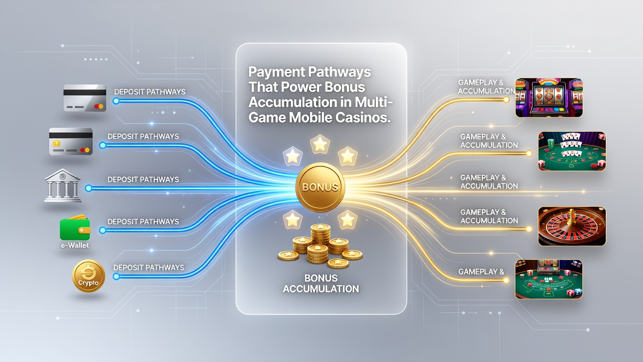 Multi-game bonus accumulatie via mobiele betalingen