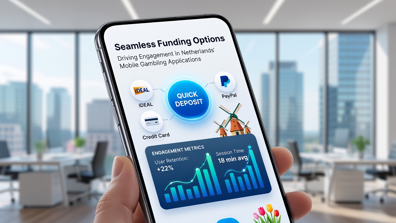 Gebruiker die snelle mobiele betaling uitvoert in legale Nederlandse casino app